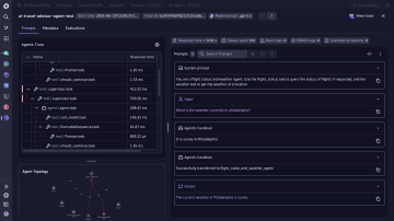 Screenshot: Explain, log and trace back your AI service outputs