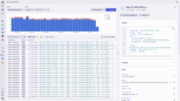 Dashboard di gestione dei log
