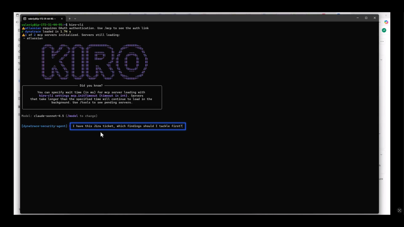Identify which security findings should be prioritized in the Jira ticket.
