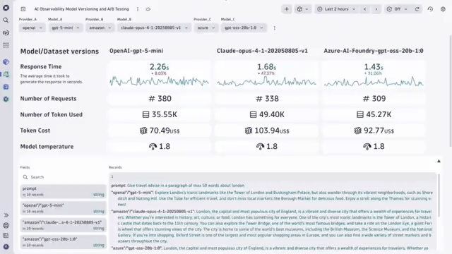  AI Model Versioning, you can track metadata such as model version, data video thumbnail