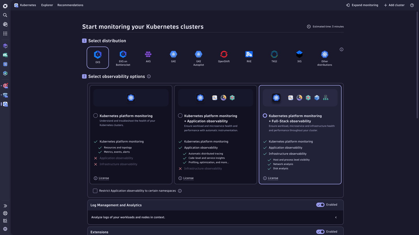 Onboard new Kubernetes clusters in just five minutes, no matter the cloud service they run on. No docs are required.