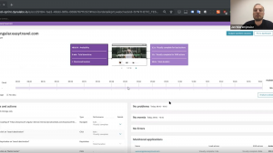 Private browser dashboard